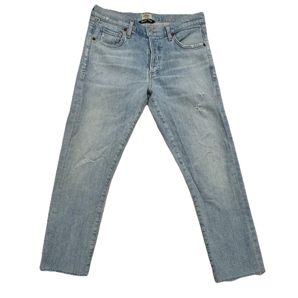 Citizens of Humanity Womens Jeans Size 24 Emerson Petite Slim Boyfriend Crop